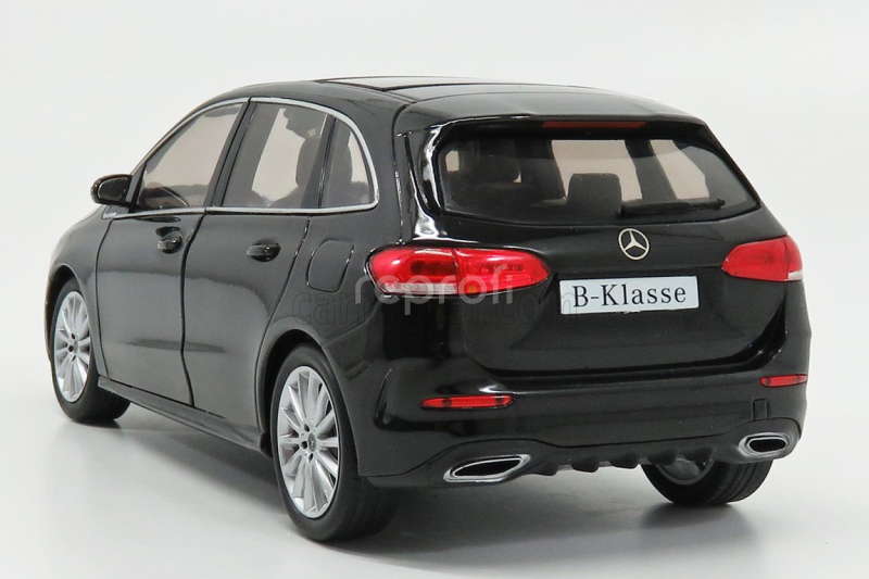 Z-models Mercedes benz B-class (w247) 2018 1:18 Cosmos Black
