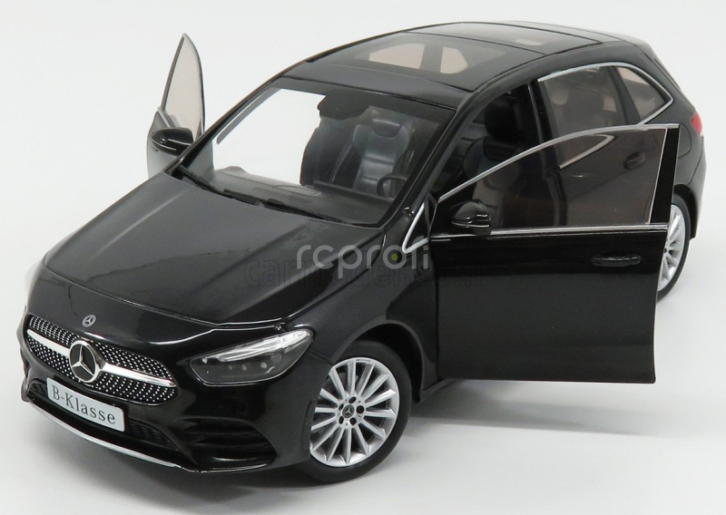 Z-models Mercedes benz B-class (w247) 2018 1:18 Cosmos Black