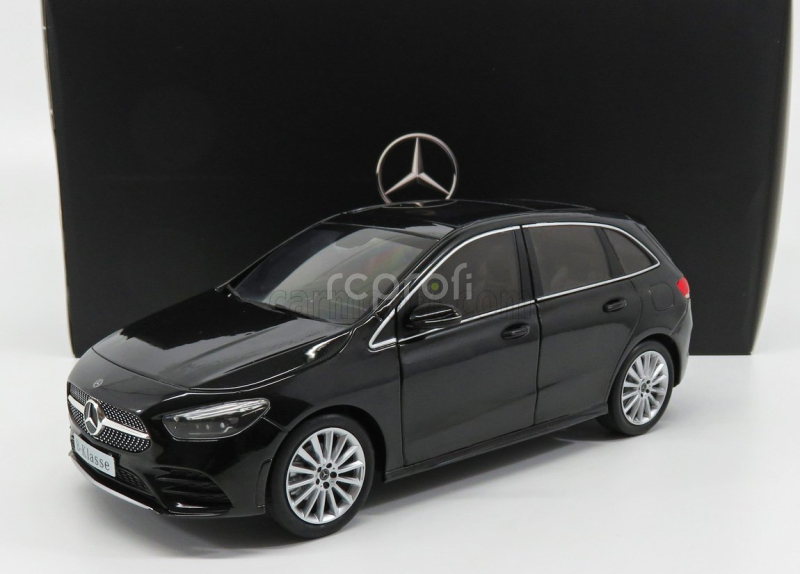Z-models Mercedes benz B-class (w247) 2018 1:18 Cosmos Black