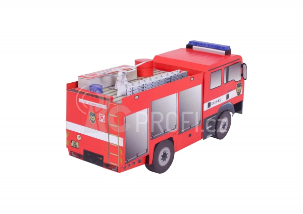 Záchranáři na dálnici - 4 papírové modely