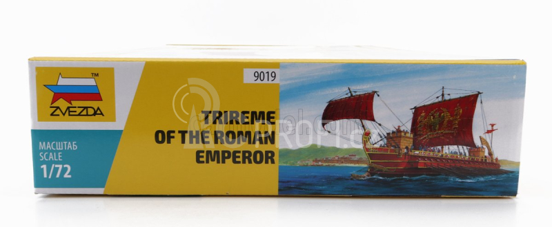 Zvezda Boat Veliero Trireme Of The Roman Emperor 1:100 /