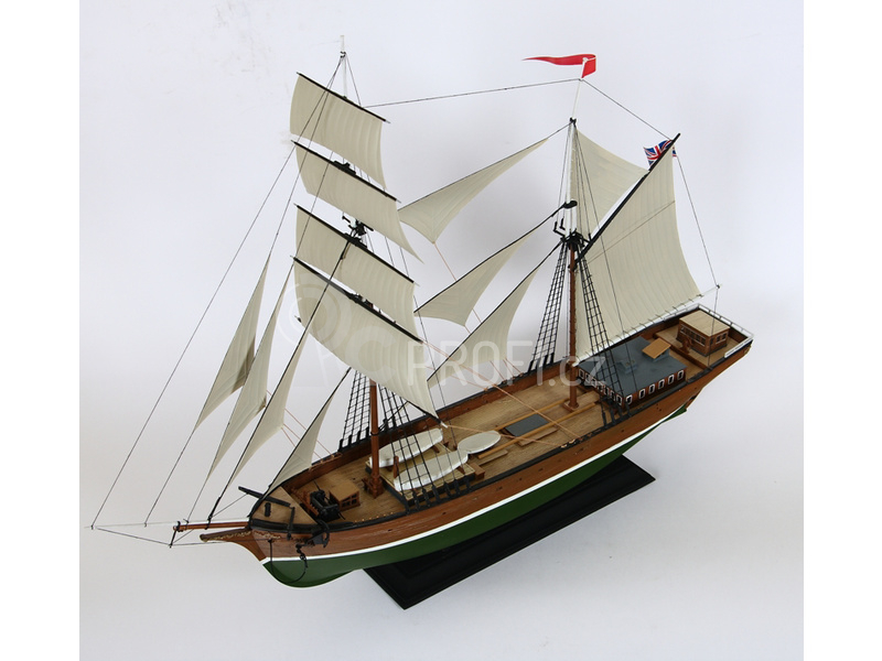 Zvezda britská brigantína (RR) (1:100)
