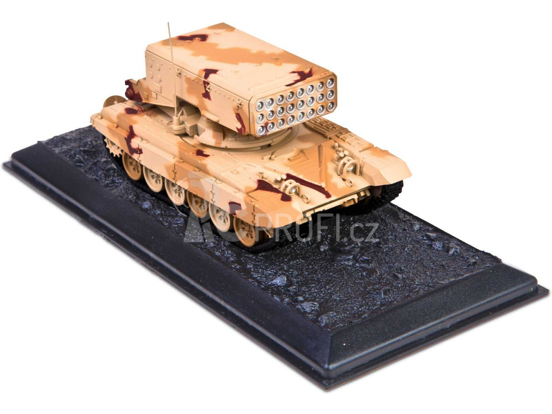 Zvezda Built Up ruský raketomet TOS-1A (1:72)