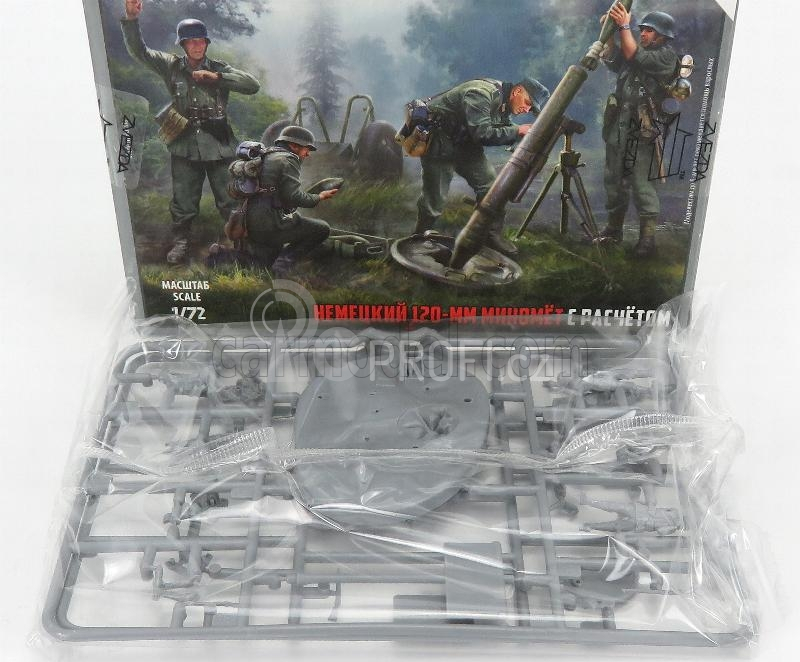 Zvezda Figures German Soldiers With Crew 1945 1:72 /