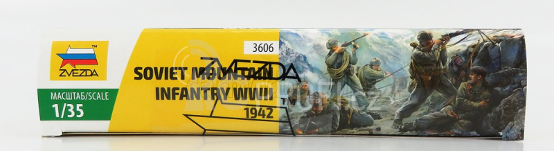Zvezda Figures Soldati - Soldiers Mountain Military 1942 1:35 /