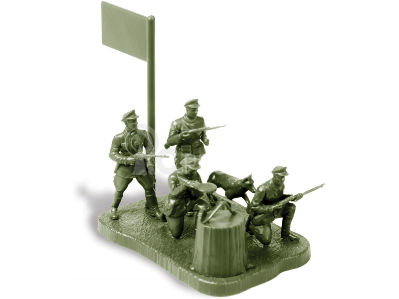 Zvezda figurky - sovětská frontová linie (1:72)