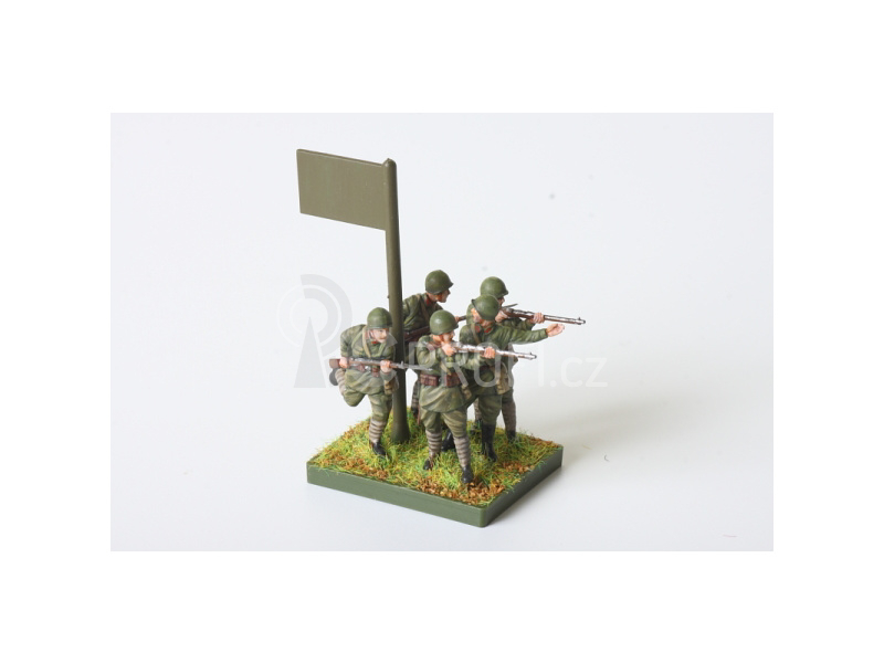 Zvezda figurky - sovětská pěchota 1941 (1:72)