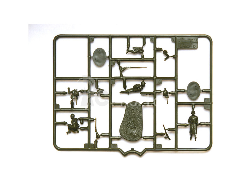 Zvezda figurky - sovětská pěchota (zimní uniforma) (1:72)
