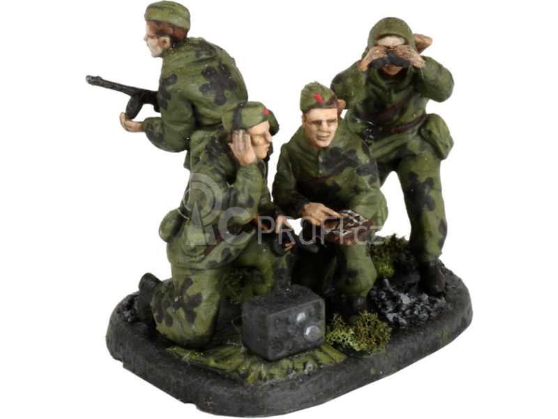 Zvezda figurky - sovětský průzkumný tým (1:72)