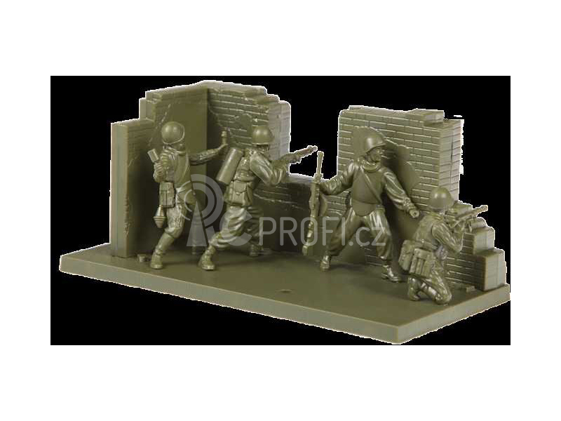 Zvezda figurky – sovětští výsadkáři (1:72)
