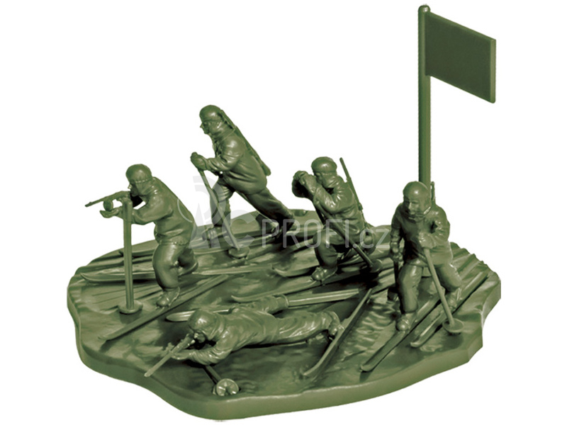 Zvezda figurky Soviet Skiers (1:72)