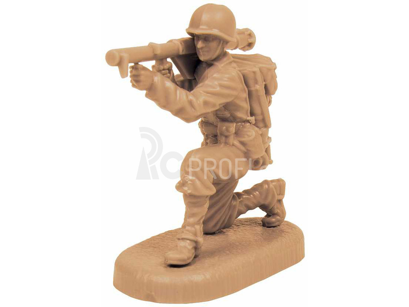 Zvezda figurky - US Infantry WWII (1:72)