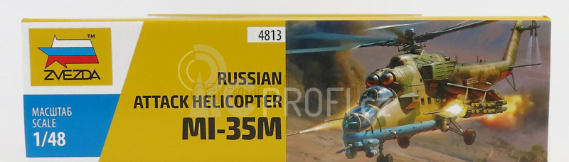 Zvezda Helicopter Mi-35m Russian Attack Military 1969 1:48 /
