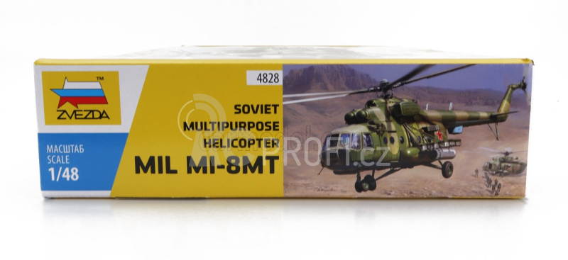 Zvezda Helicopter Mil Mi-8mt Soviet Multipurpose Helicopter Military 1967 1:48 /