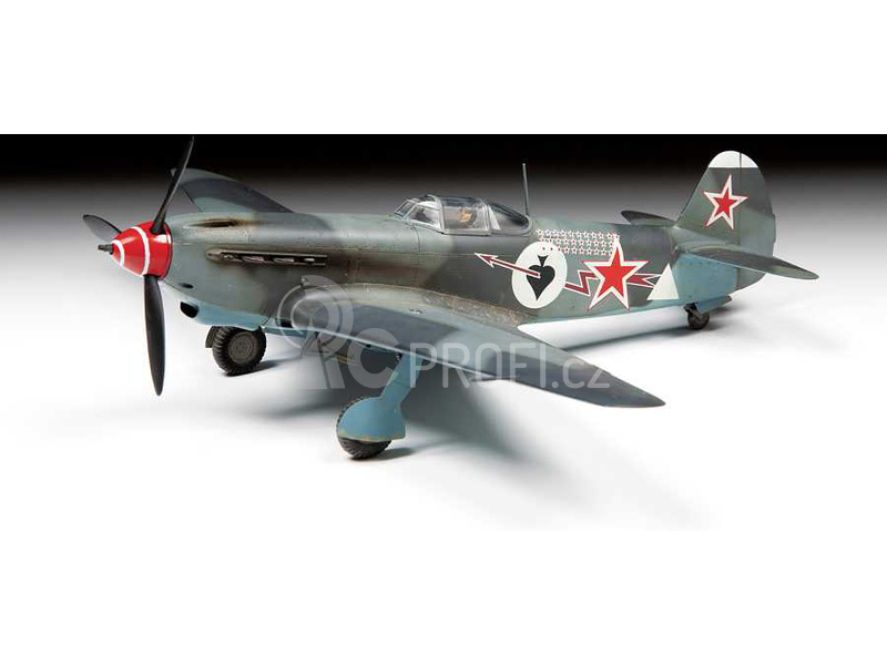 Zvezda Jakovlev Jak-9-T s kanónem (1:48)