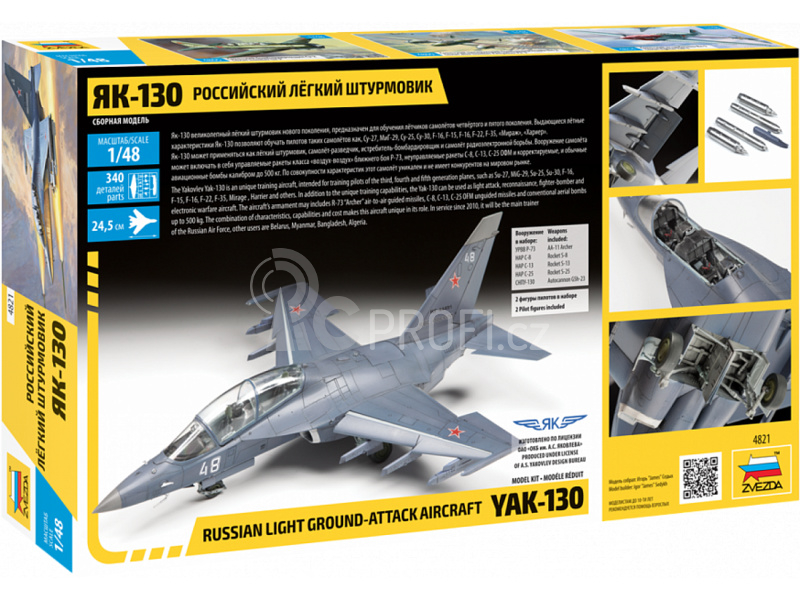 Zvezda Jakovlev Yak-130 (1:48)