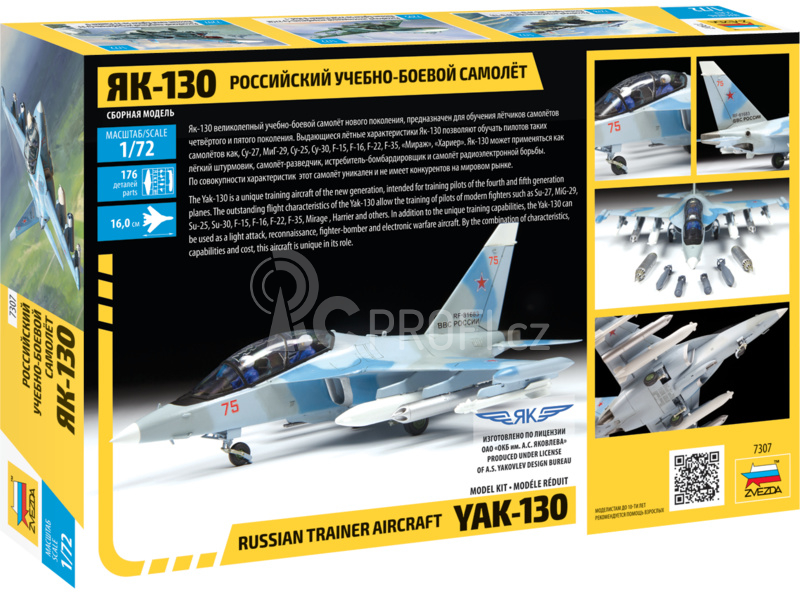 Zvezda Jakovlev Yak-130 (1:72)