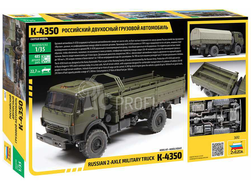 Zvezda Kamaz K-4326 (1:35)