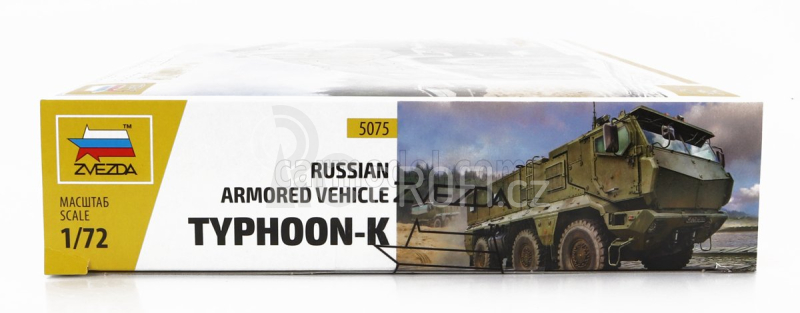 Zvezda Kamaz Typhoon K Military Tank Truck 2014 1:72 /