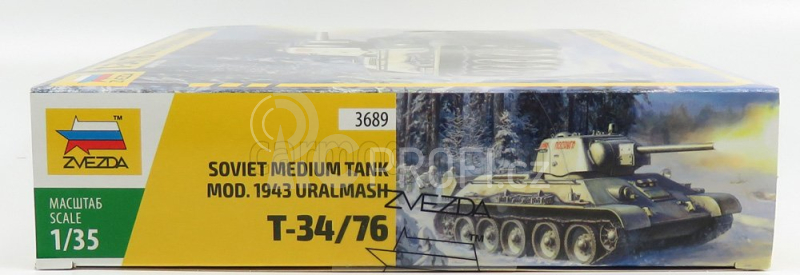 Zvezda Kampfpanzer T34-76 Soviet Medium Tank 1943 1:35 /
