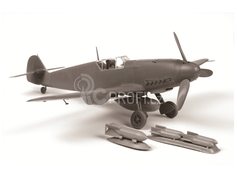 Zvezda letadlo Messerschmitt Bf-109 F4 (1:48)