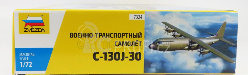 Zvezda Lockheed martin C-130j-30 Airplane Military Heavy Transport Plane 1954 1:72 /