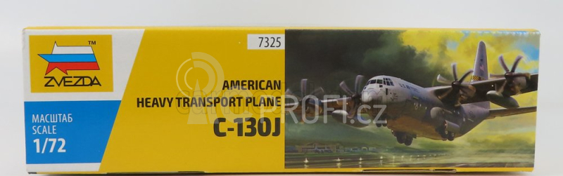 Zvezda Lockheed martin C-130j Airplane Military American Heavy Transport Plane 1954 1:72 /