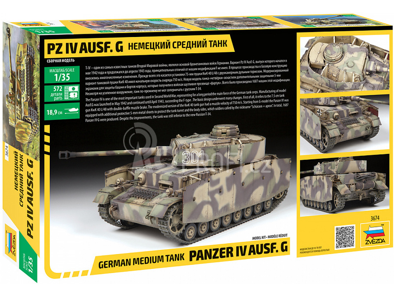 Zvezda Panzer IV Ausf.G (1:35)
