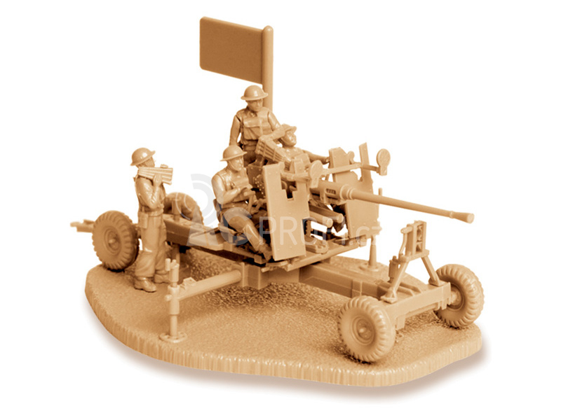 Zvezda Snap Kit - British Bofors 40mm Mk-2 AA (1:72)