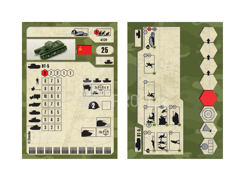 Zvezda Snap Kit - BT-5 (1:100)