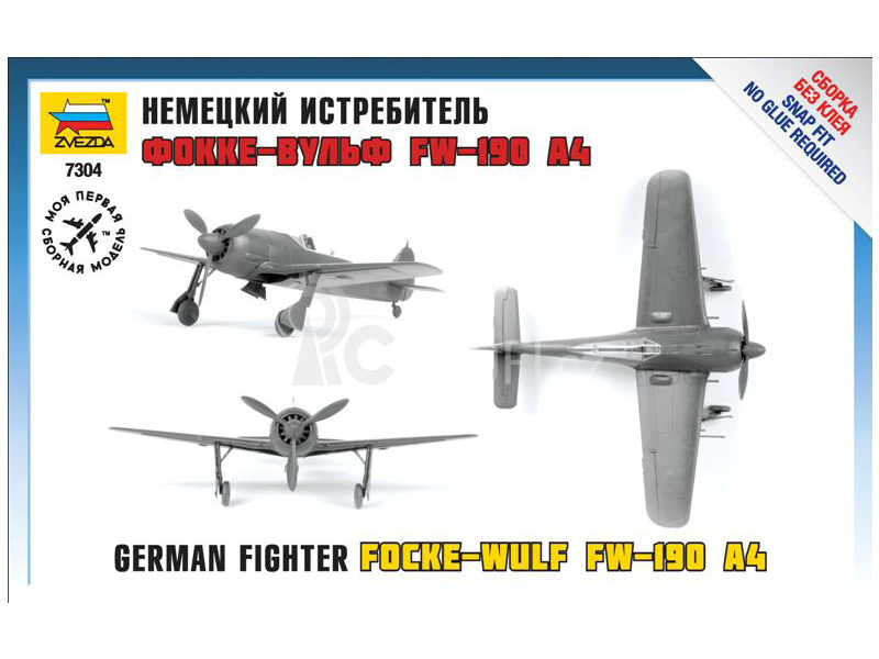 Zvezda Snap Kit - FockeWulf Fw 190 A4 (1:72)