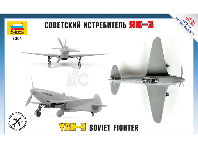 Zvezda Snap Kit - Jakovlev Yak-3 (1:72)