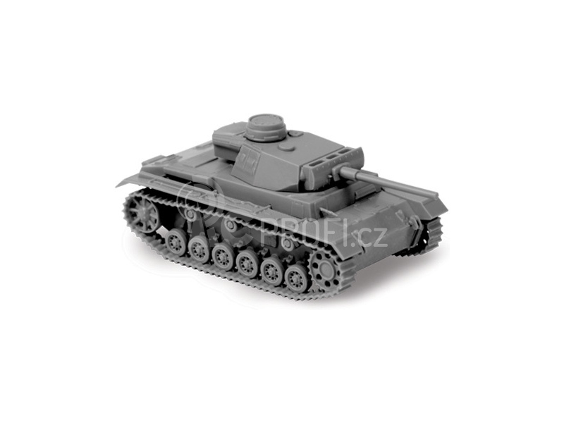 Zvezda Snap Kit - Panzer III s plamenometem (1:100)