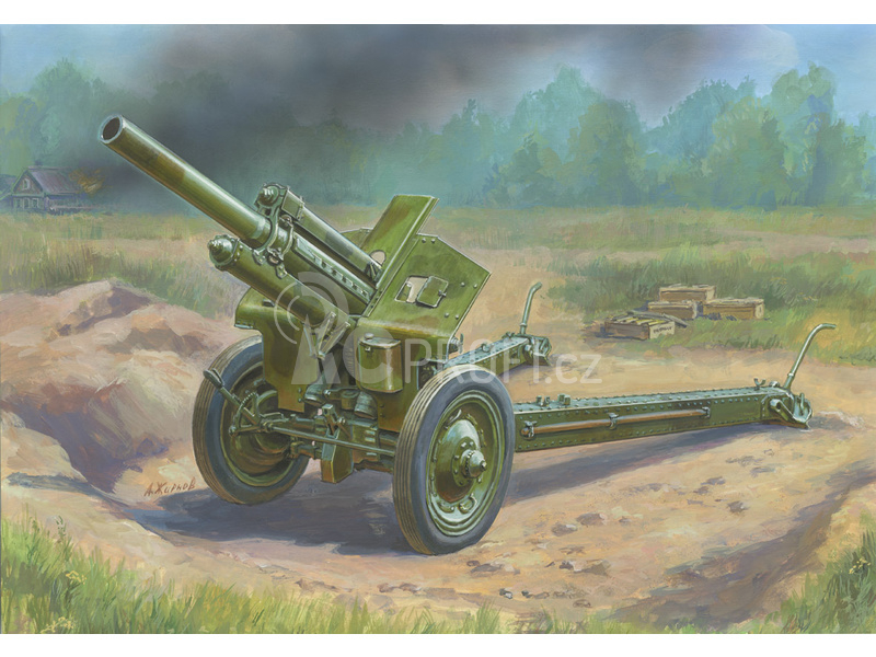 Zvezda sovětská houfnice M30 122mm (1:35)