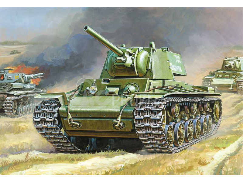 Zvezda sovětský těžký tank KV-1 (1:35)