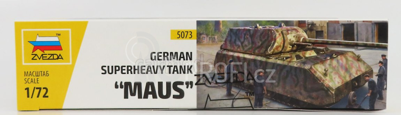 Zvezda Tank Maus German Superheavy 1945 1:72 /