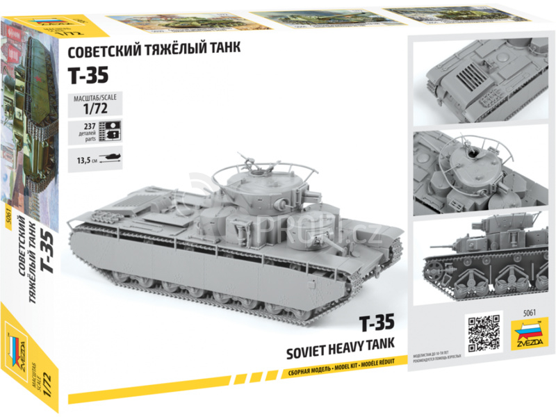 Zvezda tank T-35 (1:72)