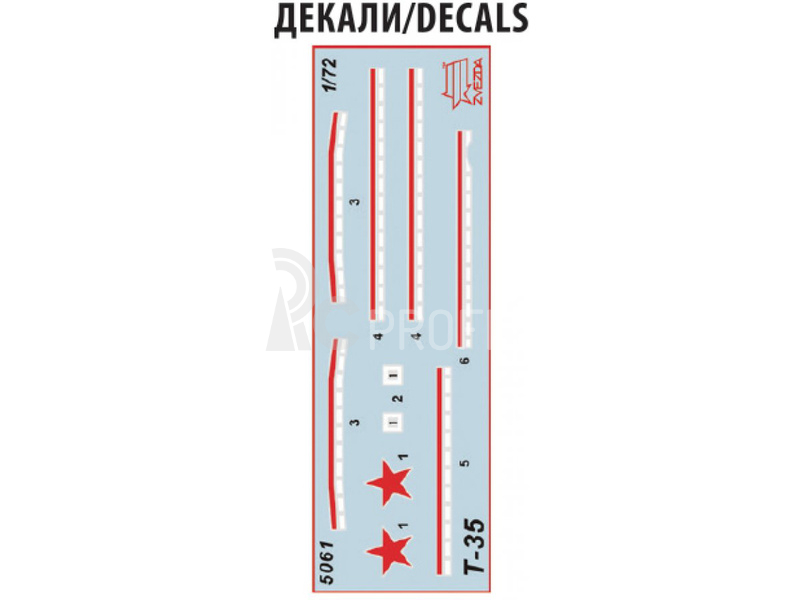 Zvezda tank T-35 (1:72)