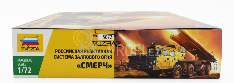 Zvezda Truck Bm-30 Smerch Russian Multiple Rocket Missile Launch System Military 1:72 /