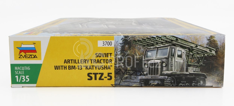 Zvezda Truck Ztz-5 Ct3-5 Cingolato Soviet Artillery Tractor Military Katuusha 1944 1:35 /