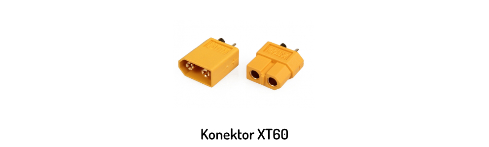 XT60 konektor (1 pár)