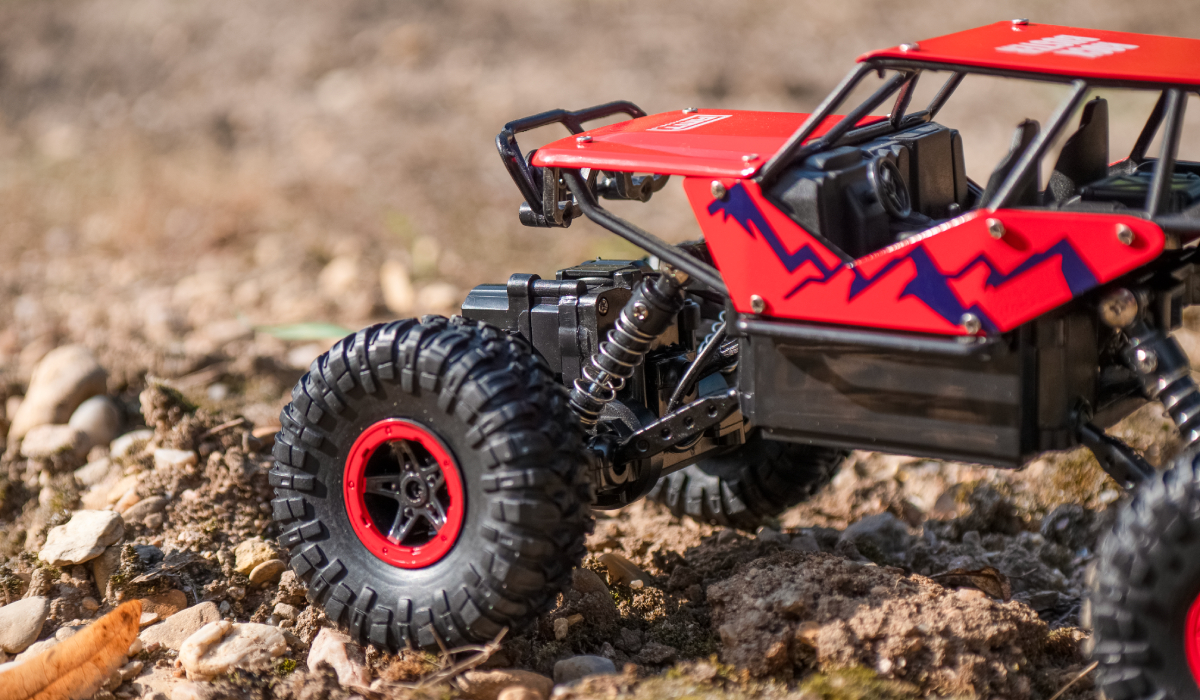 RC auto RMT Rock Buster v detailu
