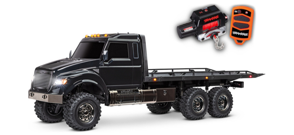 Traxxas TRX-6 Ultimate RC Hauler 6×6 a navijákem